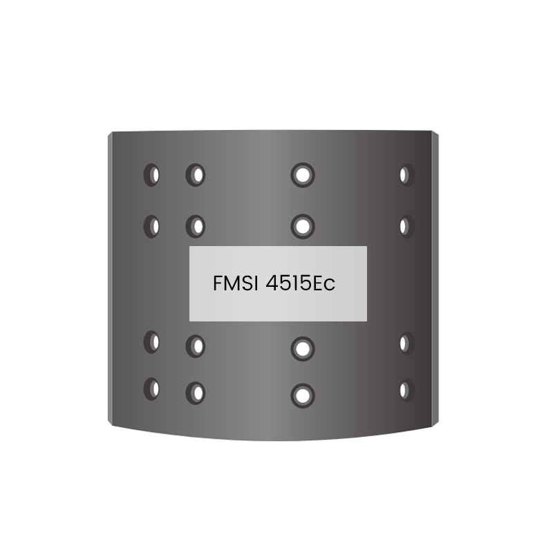4515Ec Heavy Duty Truck Brake Lining 16 na butas