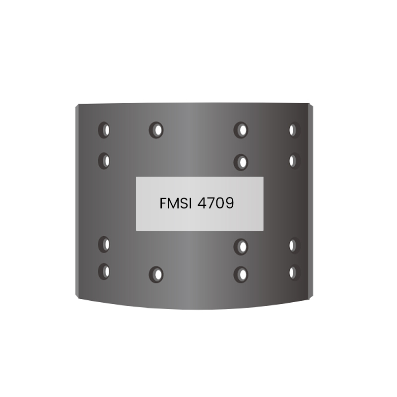 4709 Heavy Duty Truck Brake Lining 14 na butas