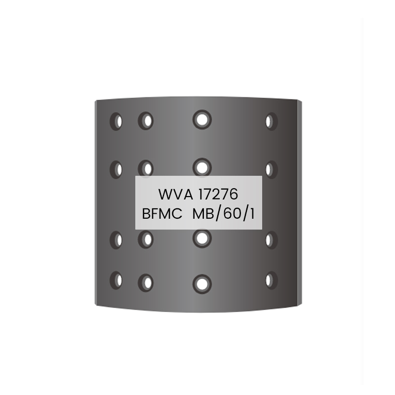 European Truck Brake Lining 19366 RW/1/3 para sa TRAILOR,FRUEHAUF,BENALU