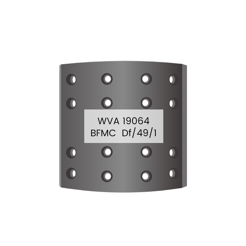 European Truck Auto Parts Brake Lining 19064 Df/49/1 para sa BOVA,DAF