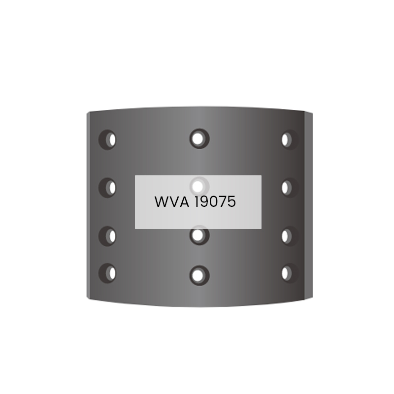 European Truck Brake Lining 19075 12 butas