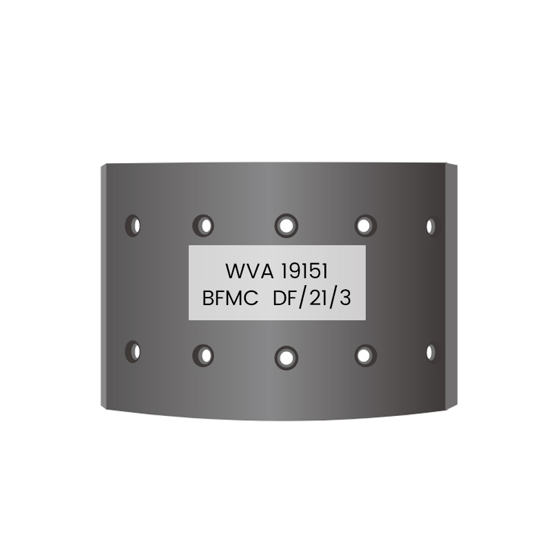 Premium Quality Brake Lining 19151 DF/21/3 para sa BOVA,DAF