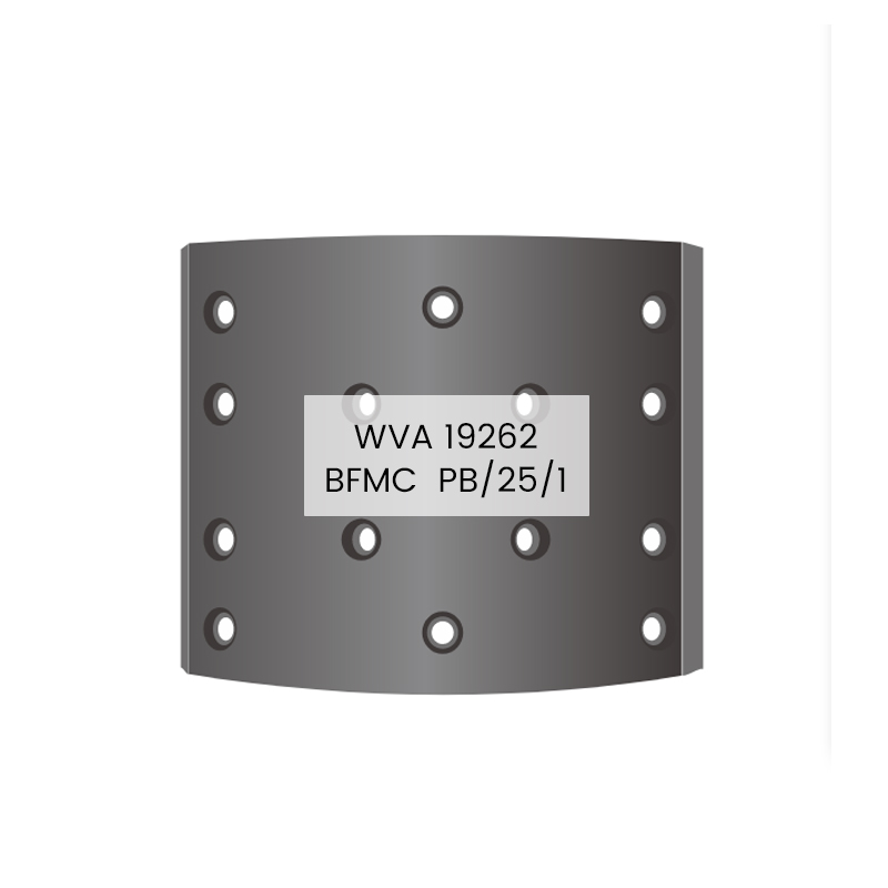 19262 PB/25/1 Brake lining para sa PERROT BREMSEN