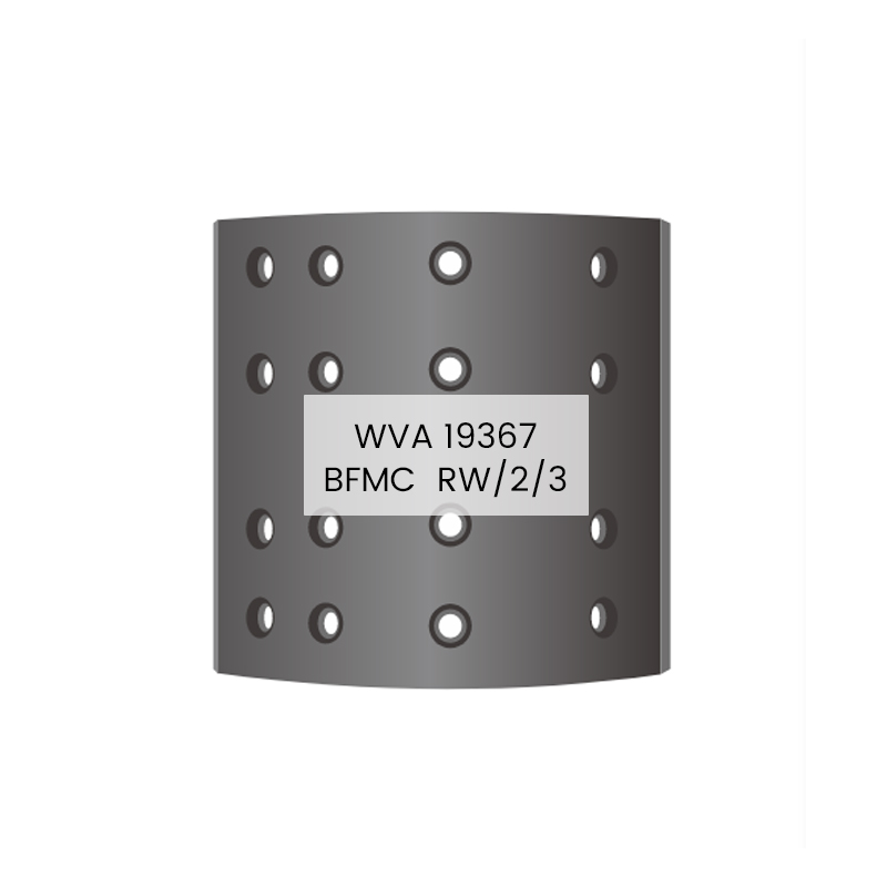 19367 RW/2/3 European Truck Brake Lining para sa TRAILOR,FRUEHAUF,BENALU