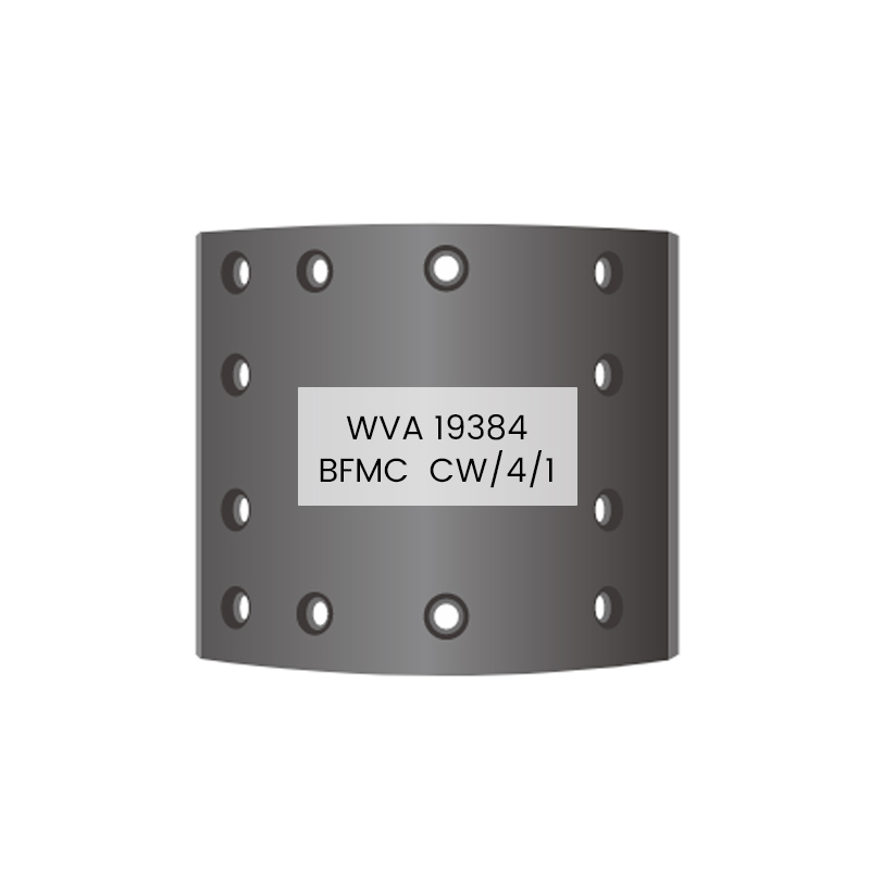 European Truck Brake lining 19384 CW/4/1
