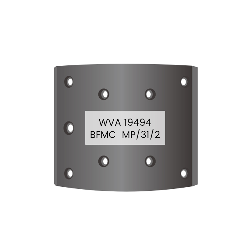 Premium Quality Brake Lining 19494 MP/31/2 para sa MAN，MERCEDES-BENZ