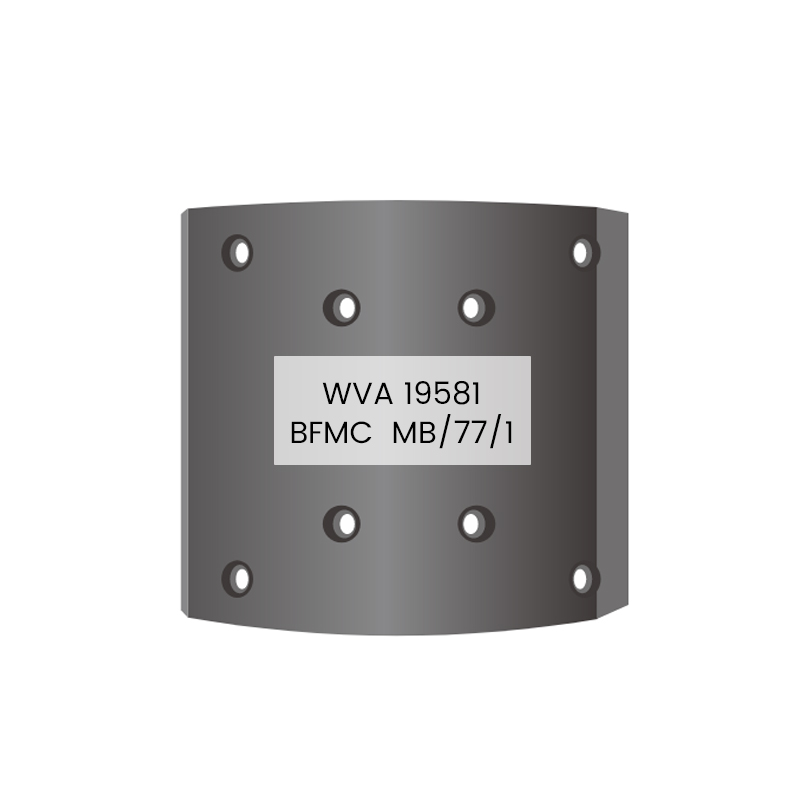 Truck Brake Lining 19581 MB/77/1 para sa MAN，MERCEDES-BENZ