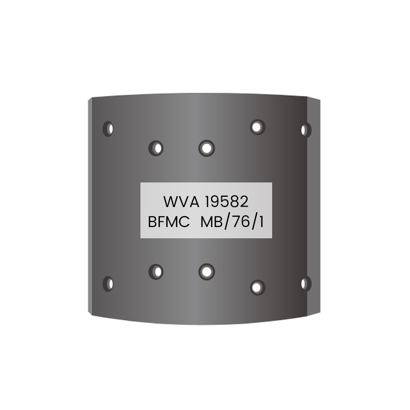 European Brake Lining 19582 MB/76/1 para sa MAN，MERCEDES-BENZ