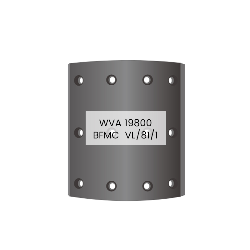 Brake Lining 19800 VL/81/1 Premium Quality para sa VOLVO, HEULIZE