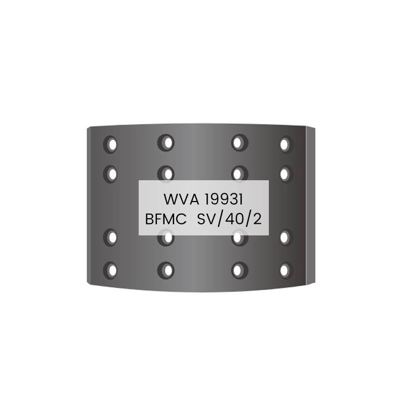 Brake Lining 19931 SV/40/2 para sa SCANIA