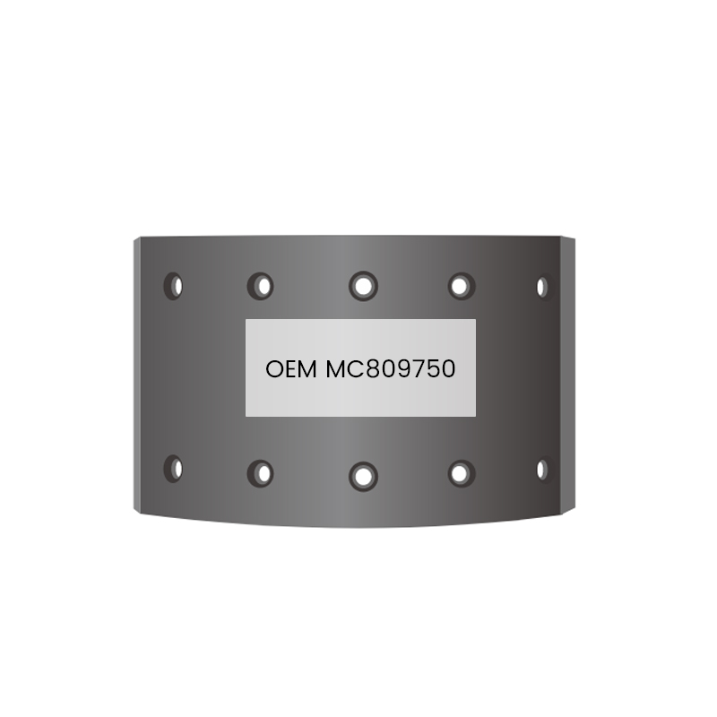 Japanese Truck Auto Parts Brake Lining MC809750 para sa MITSUBISHI
