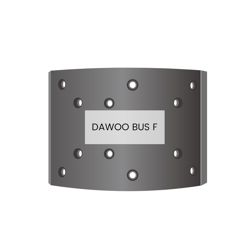 KOREA Heavy Duty Truck Brake lining DAEWOO BUS F