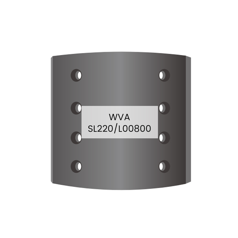 SL220/L00800 Brake Lining Mga Piyesa ng Sasakyan ng Heavy Duty Truck