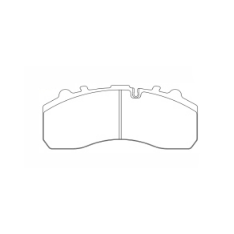 Truck Brake Pad 29087/29105/29106/29108/29109/29163/29179/29201/29202 para sa BPW,DAF