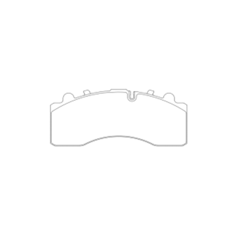 Brake Pad DR 01 Mga Piyesa ng Sasakyan ng Trak