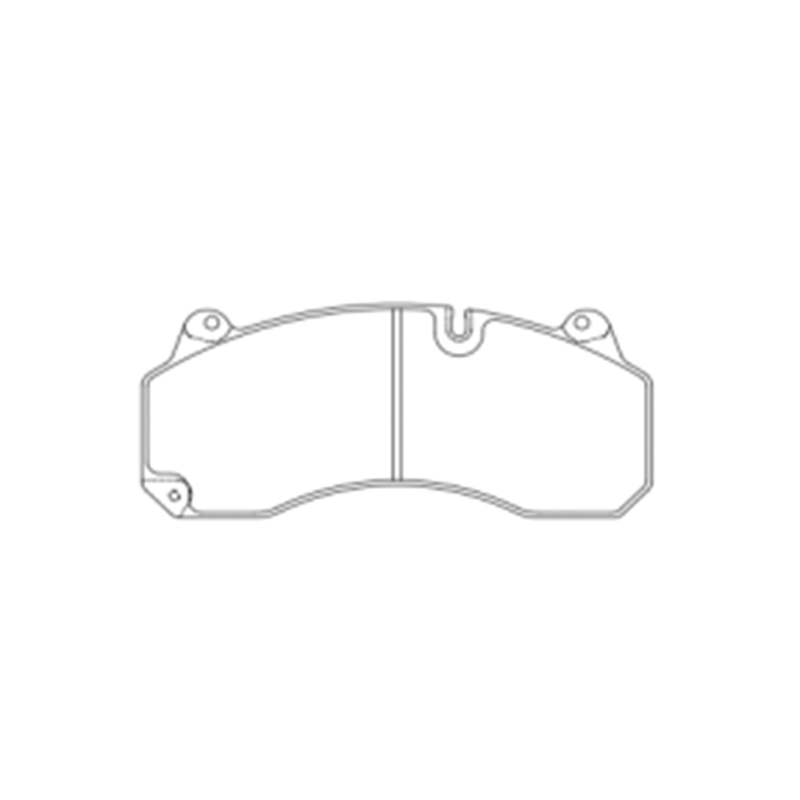 HW3501/DA20 Truck Brake Pad Mga Bahagi ng Sasakyan ng Preno ng Preno